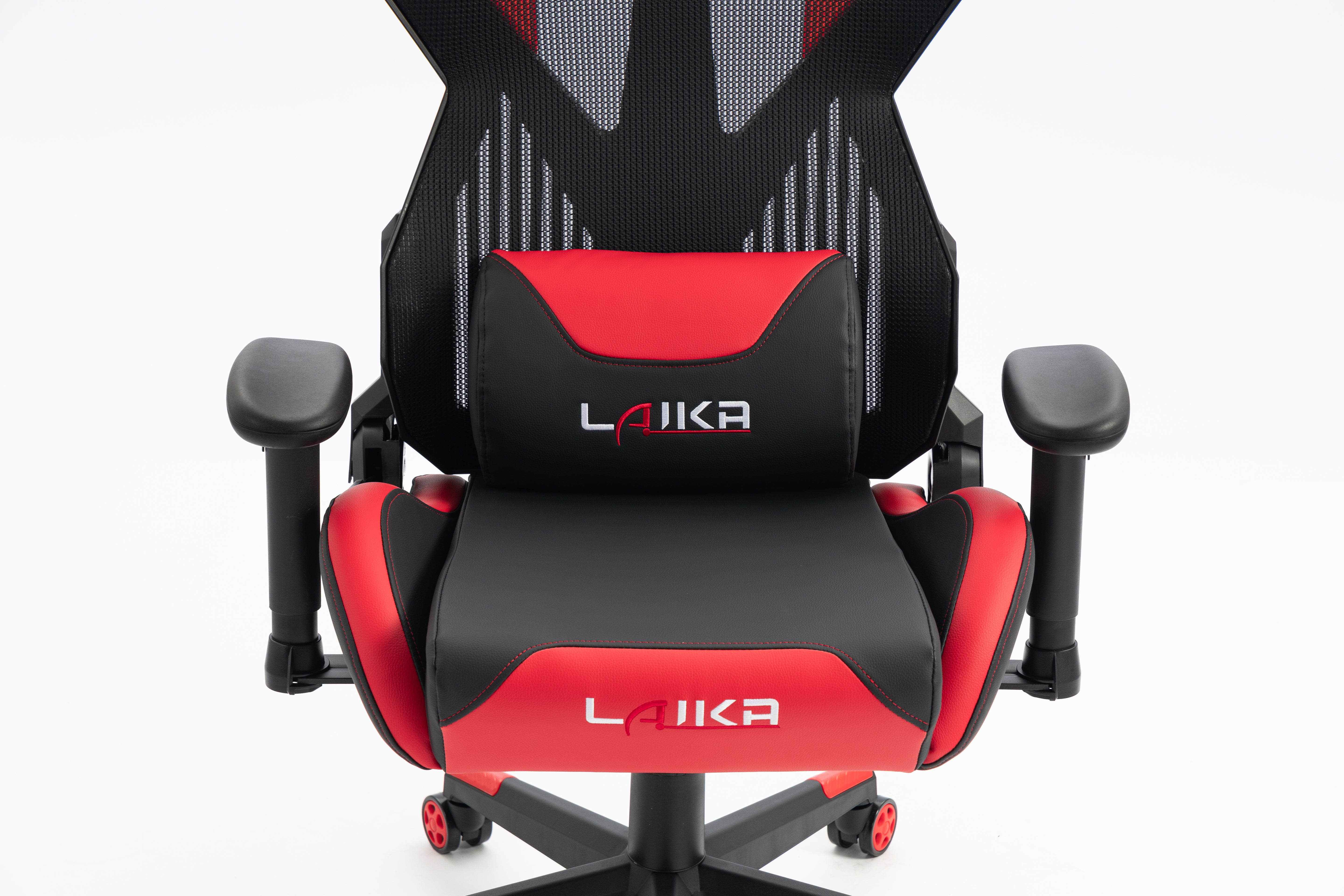 Gaming chair LK-2409 BLACK-RED Mesh 2D Arms