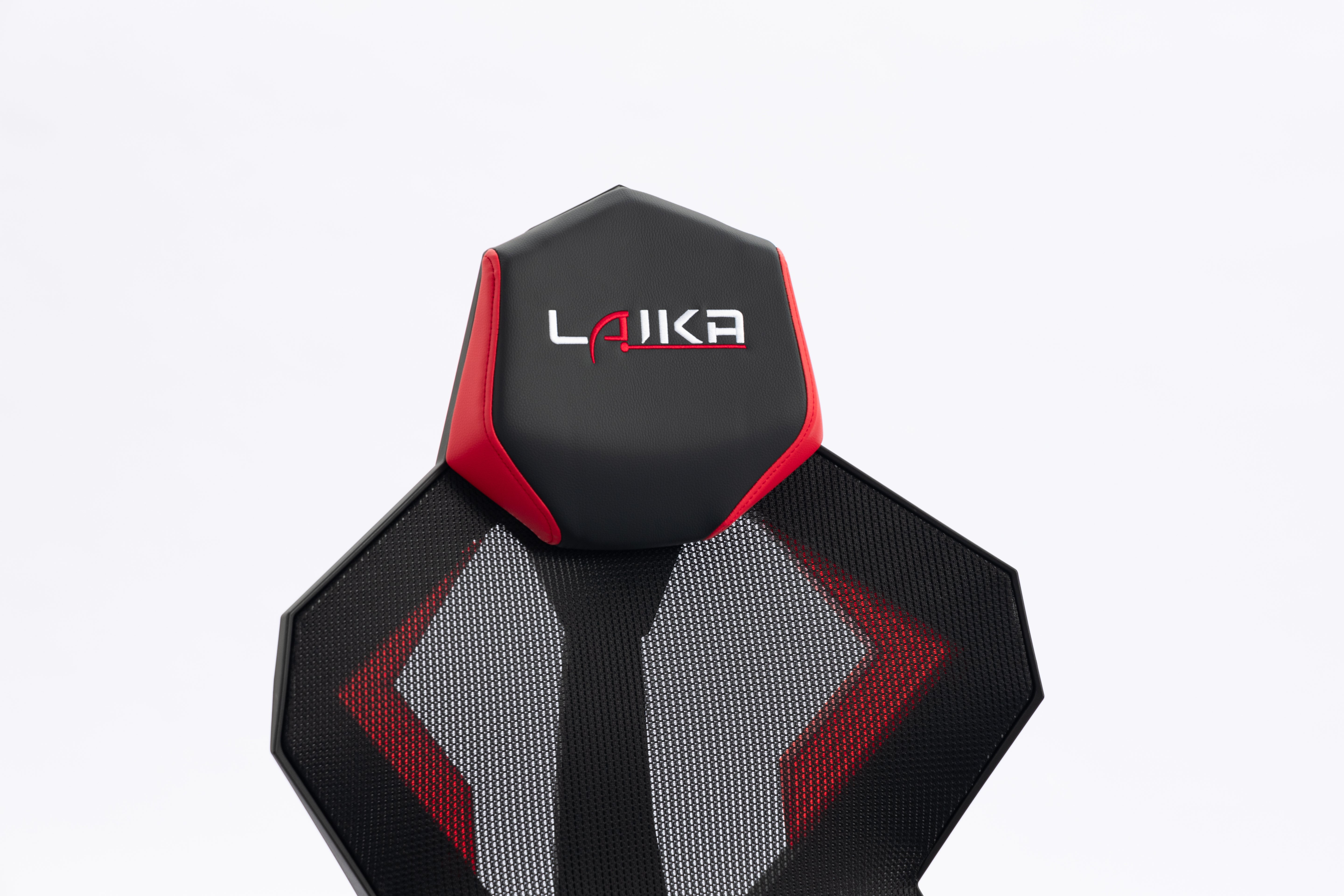 Gaming chair LK-2409 BLACK-RED Mesh 2D Arms