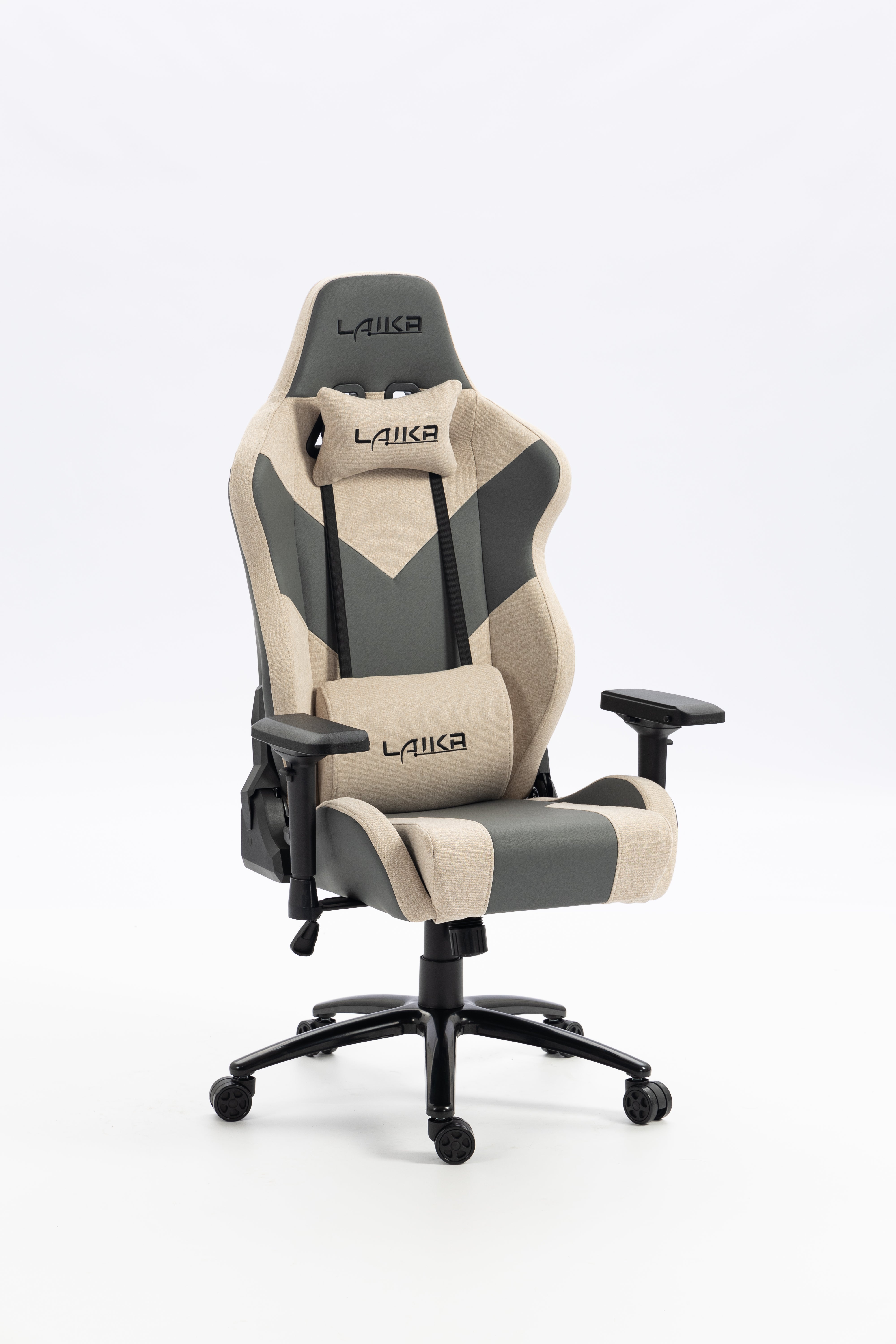 Gaming chair LK-2552 BIGE&GREY 4D Arms