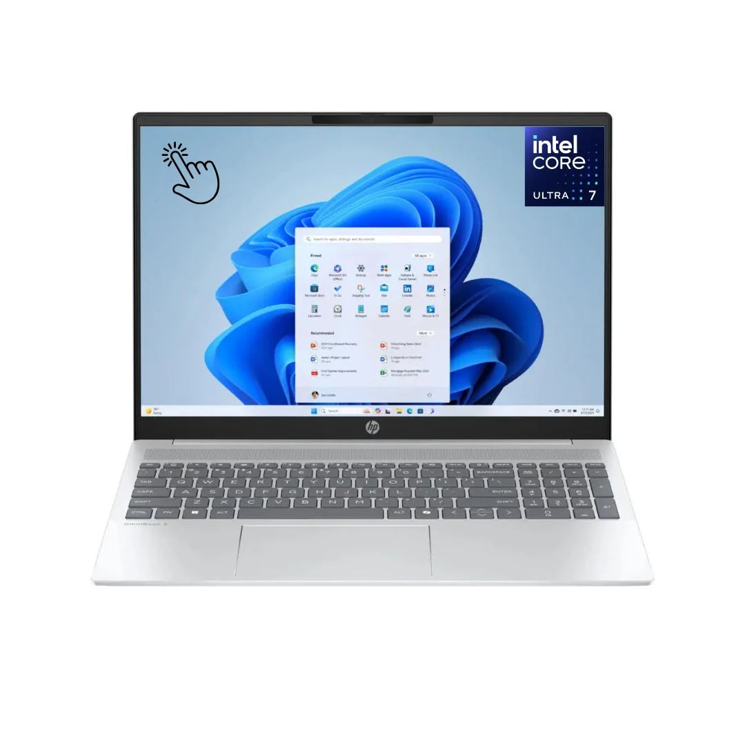 HP OMNIBOOK, U7-255U, 1TB, 16GB, 16" 2K Touch Screen, W11 SILVER