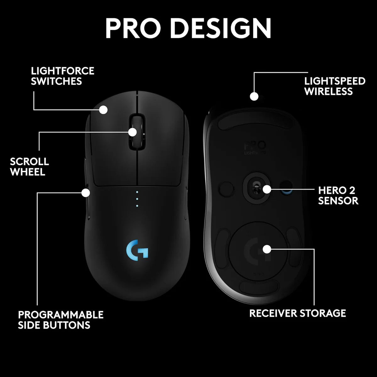 Logitech G PRO SUPERLIGHT 2 Wireless Gaming Mouse