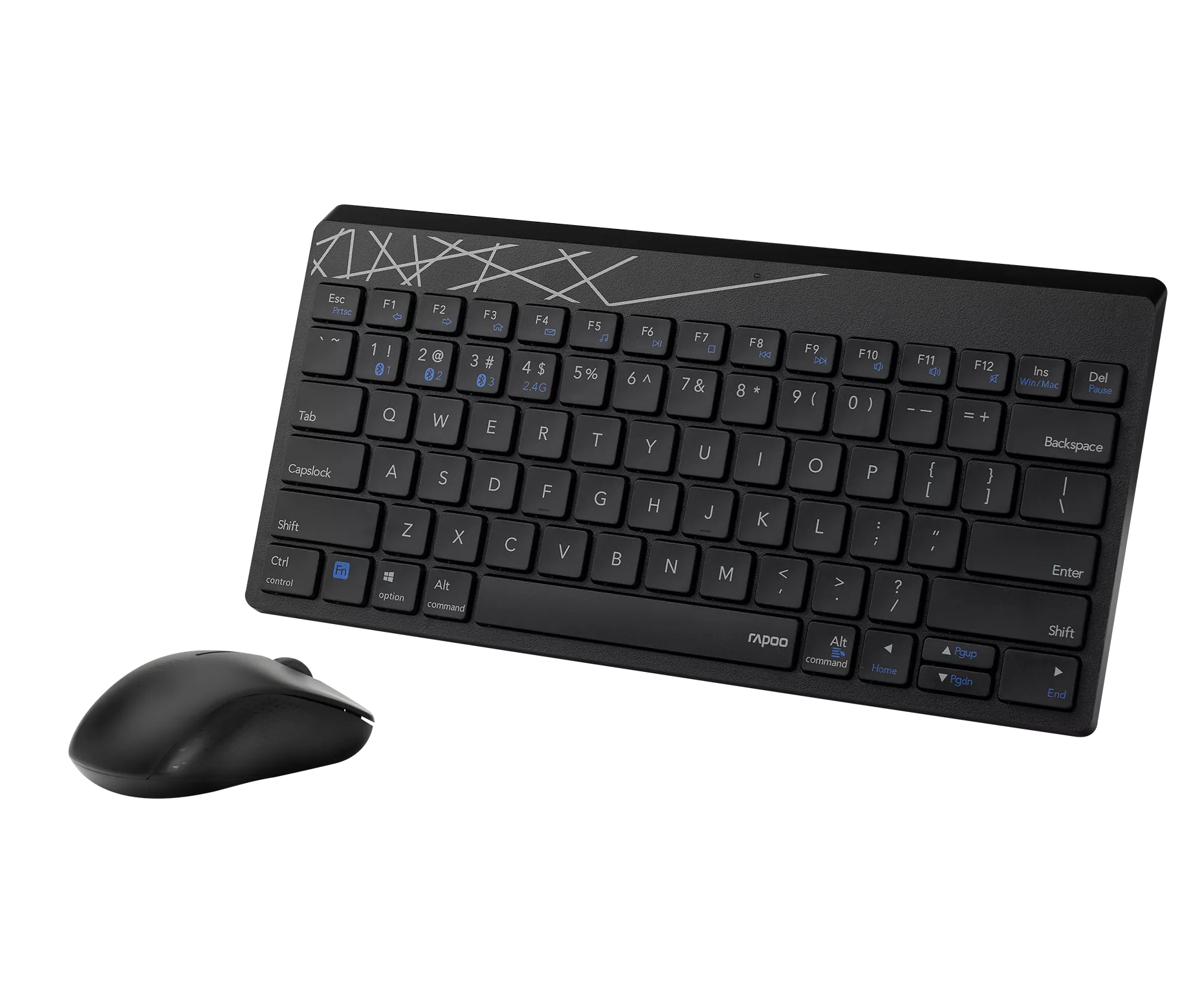 RAPOO 8000M COMBO WIRELESS+BLUETOOTH