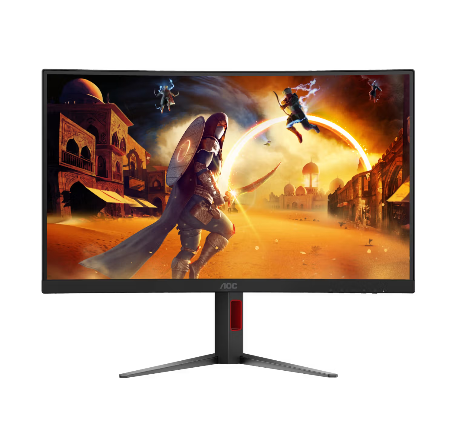 LED AOC CQ27G4/89 27'' 2K CURVE 1500R VA 0.5MS 180HZ Adjustable Stand