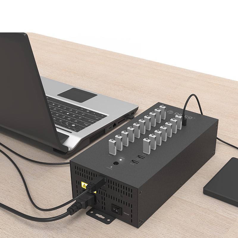 ORICO IH20P-BK Industrial 20 Port USB2.0 HUB