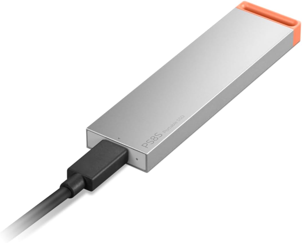Lenovo PS8S Portable SSD, 1050MB/s Read, 1000MB/s Write