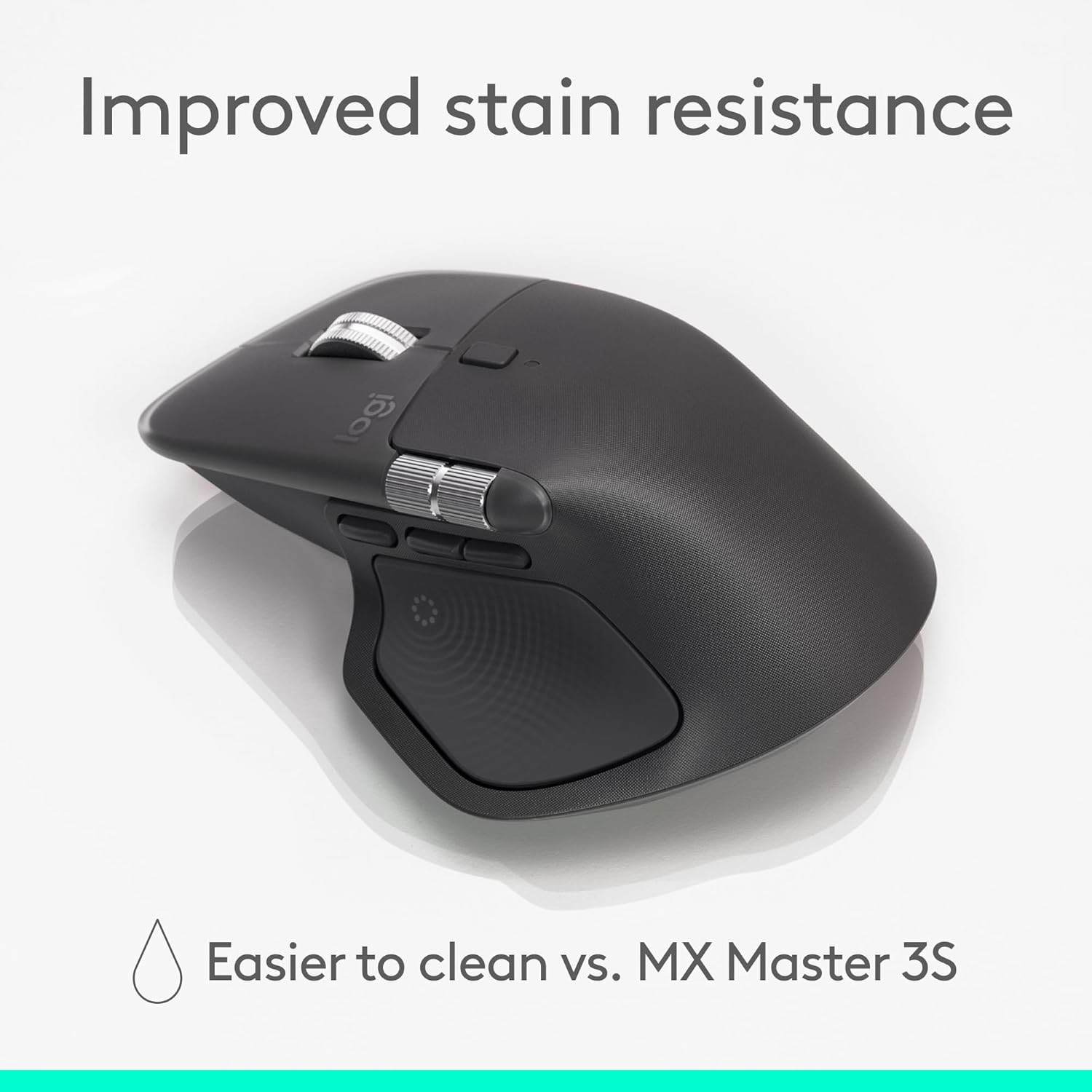 Logitech MX Master 4, Ergonomic Wireless Mouse with Advanced Performance Haptic Feedback, Ultra-Fast Scrolling, USB-C Charging, Bluetooth, Windows, MacOS