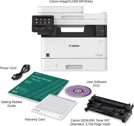 PRINTER CANON MF453 DW BLACK LASER