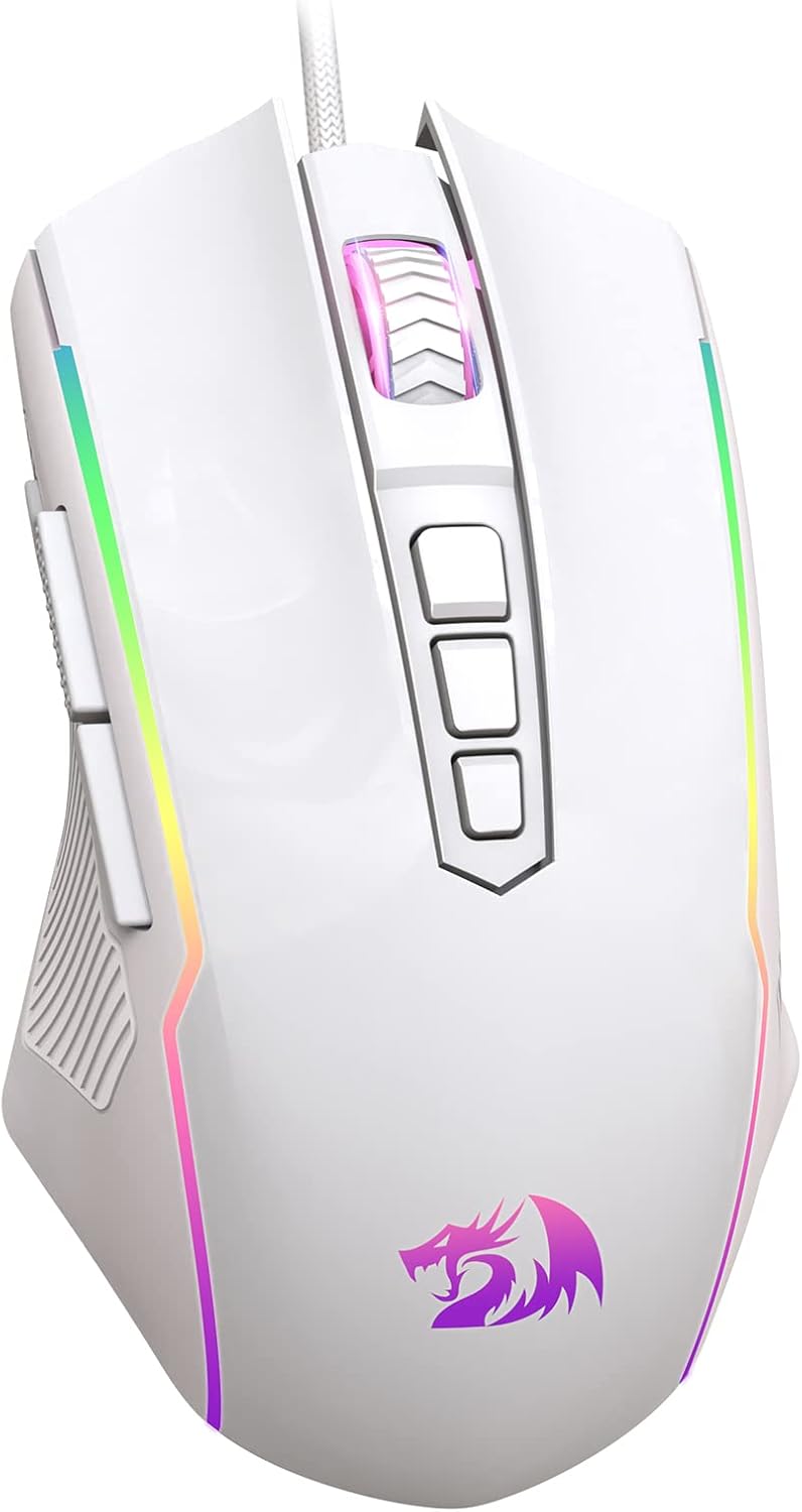 ReDragon M915 RGB WL gaming mouse (WHITE)