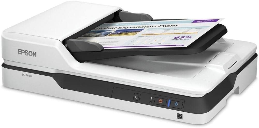 Epson DS-1630 Flatbed Color Document Scanner