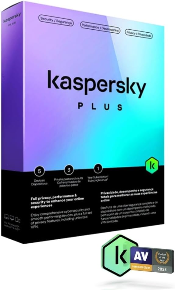Kaspersky Plus ME5-Dvc 1Y Bs BOX Without CD