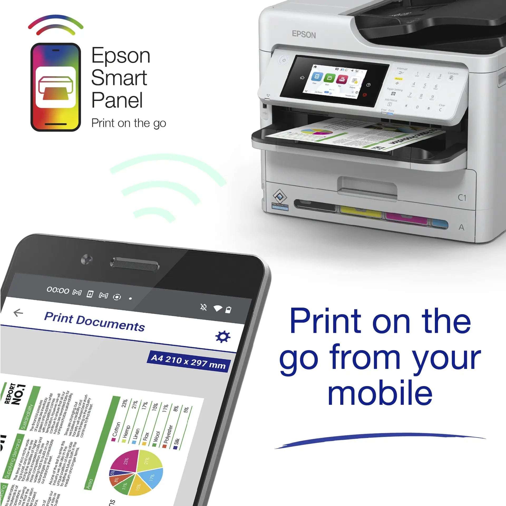 EPSON PRO WF-C5890DWF ALL IN ONE PRINTER