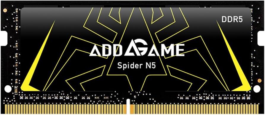 Addling Add Game Spider N5 DDR5 RAM 16GB Gaming 5600MHz 262-Pin
