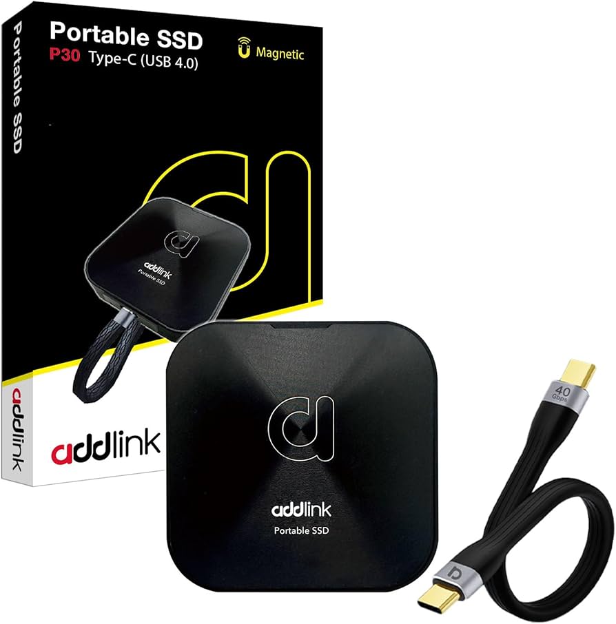 Addlink Portable SSD MAGNETIC P30B4K 4000/3600 MB/s