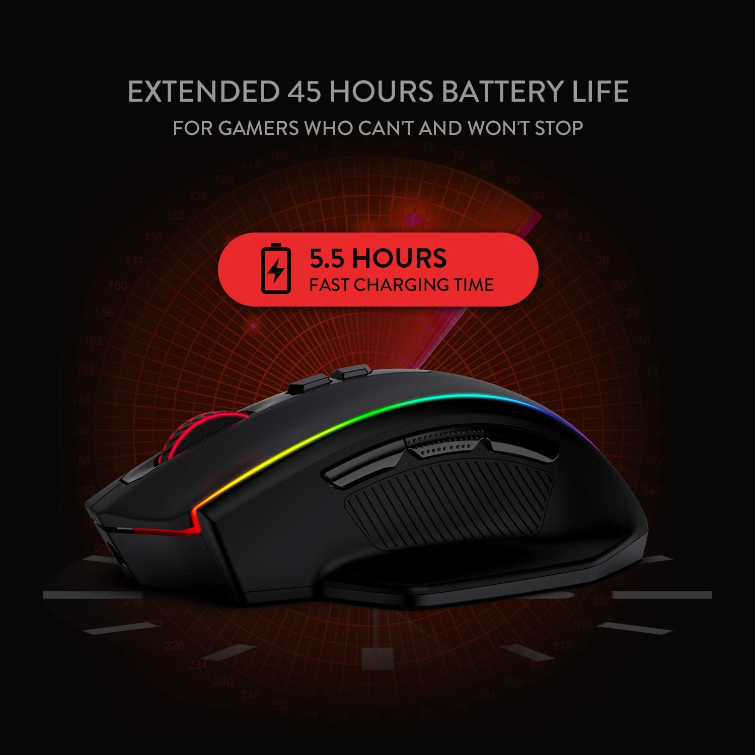 ReDragon Gaming Mouse Black M686 RGB