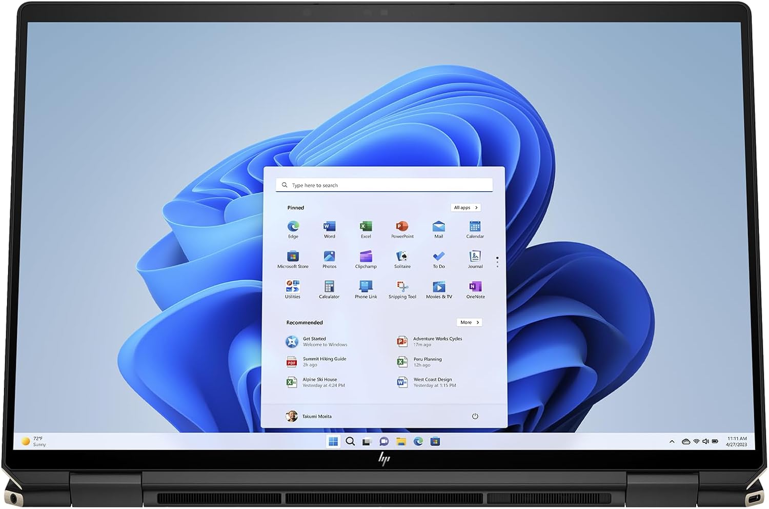 HP SPECTER, U7-155H, 1TB SSD, 16GB, 16" QHD TOUCH, WIN 11
