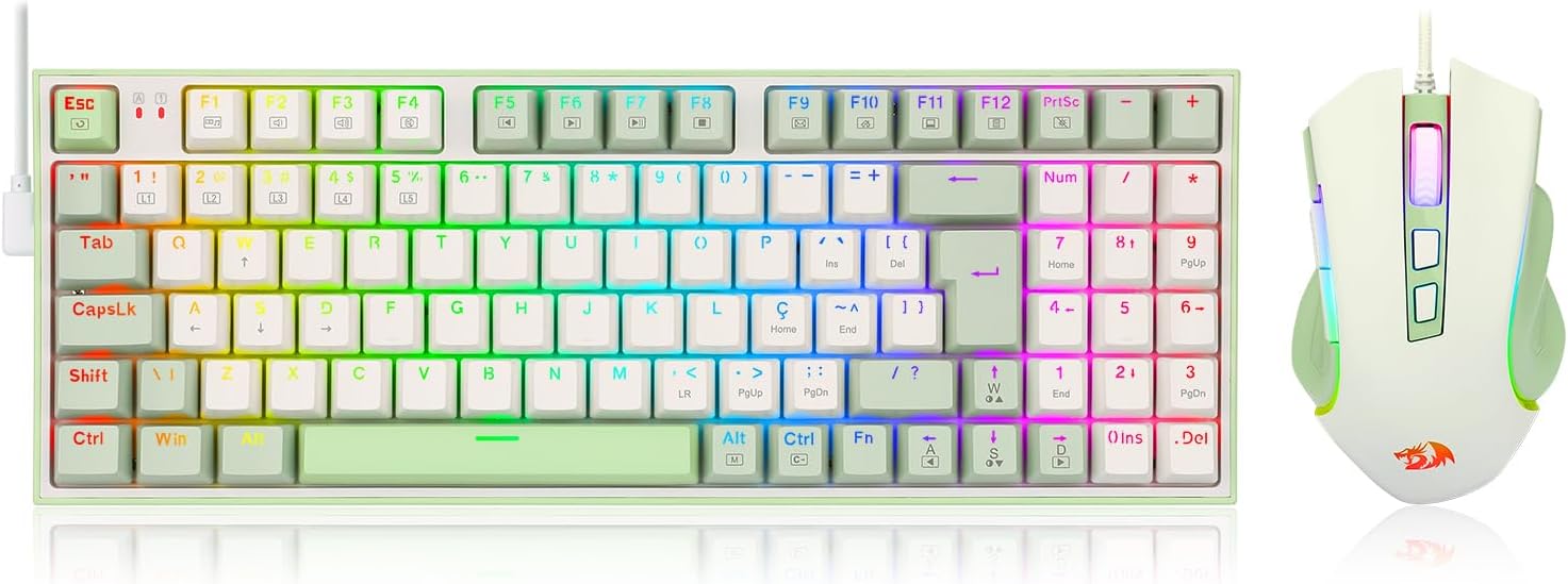 ReDragon S134 mechanical keyboard Mouse Combo 94 key
