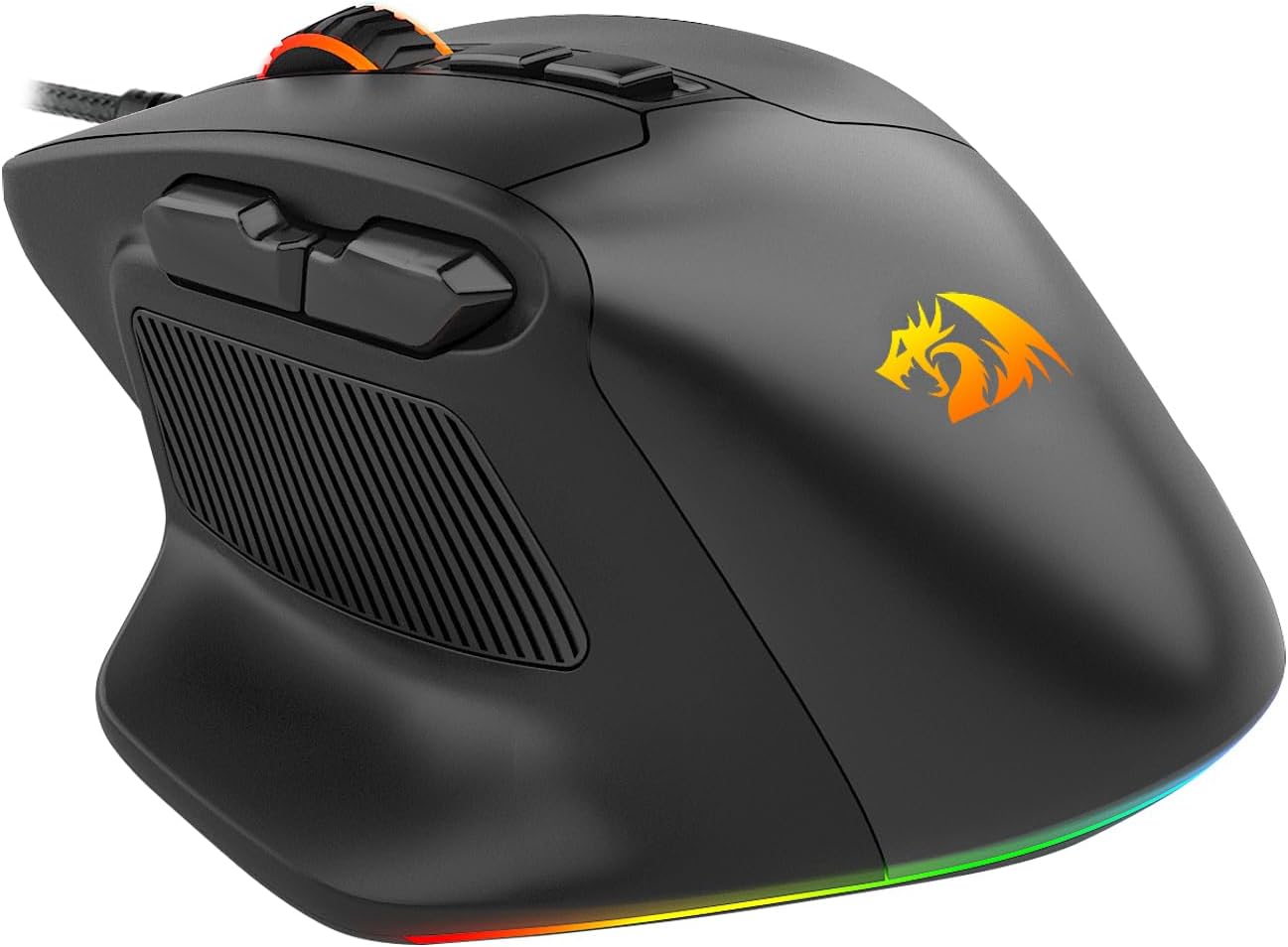 REDRAGON M806-RGB WIRED GAMING MOUSE.BLACK
