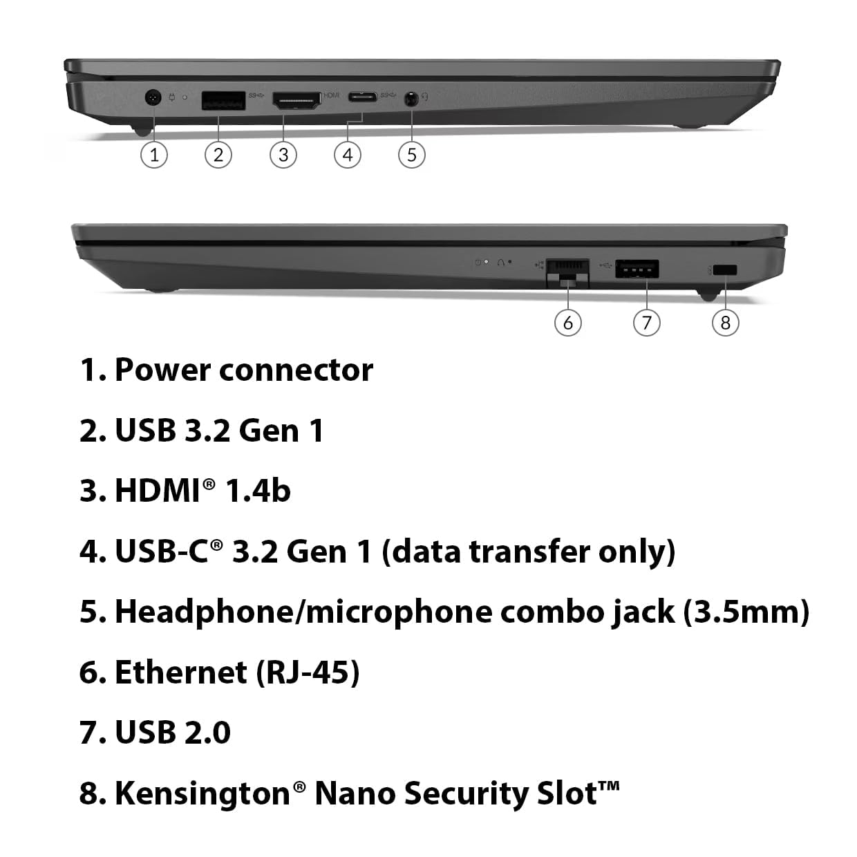 Lenovo V15 Celeron N4500 15.6" FHD  Thin and Light Laptop
