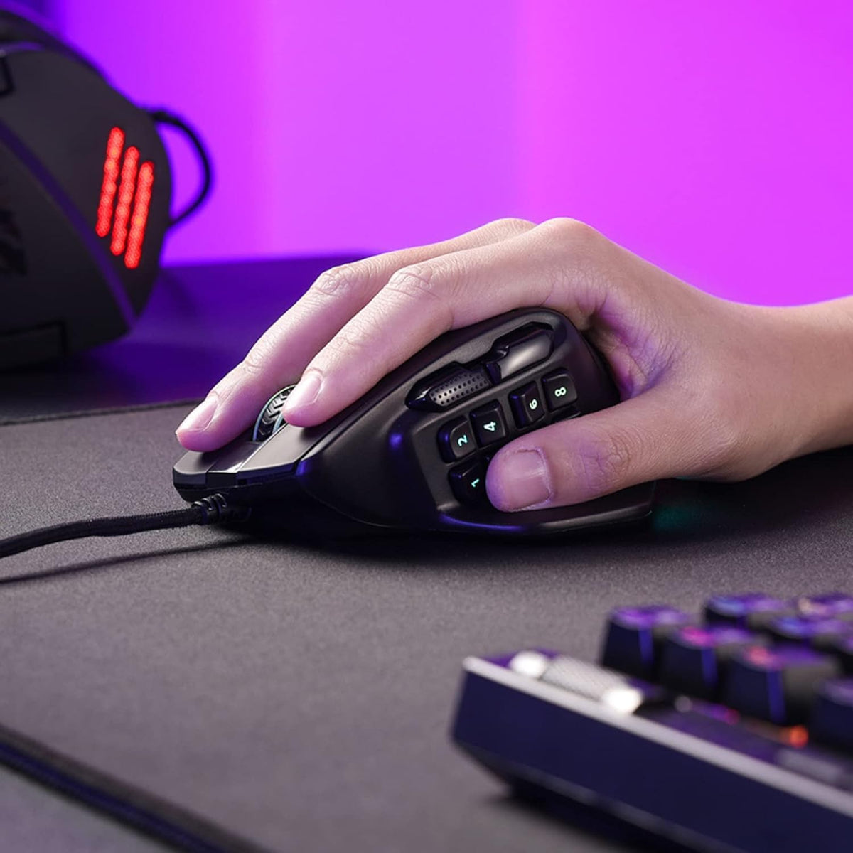 REDRAGON M811-RGB Wired Gaming Mouse Black Color