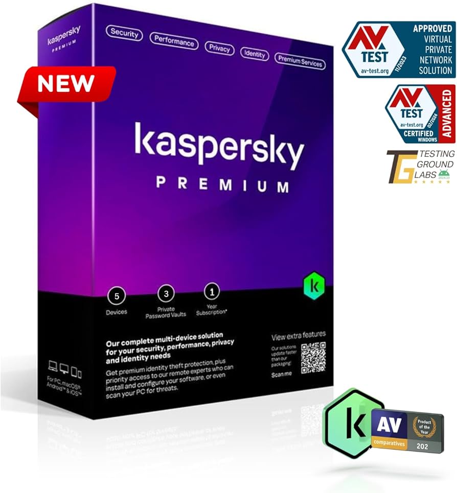 Kaspersky Premium+Costomer Support  ME5-Dvc 1Y Bs BOX Without CD