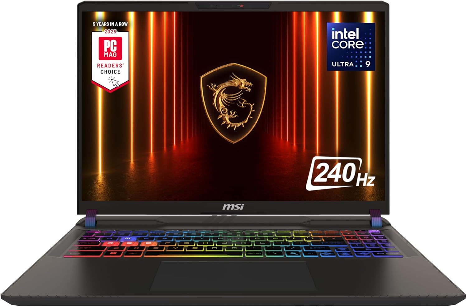 MSI VECTOR 16 - U9-275HX - 1 TB SSD- 16 GB - 16'' 240HZ - WIN11	 - 16G RTX5080
