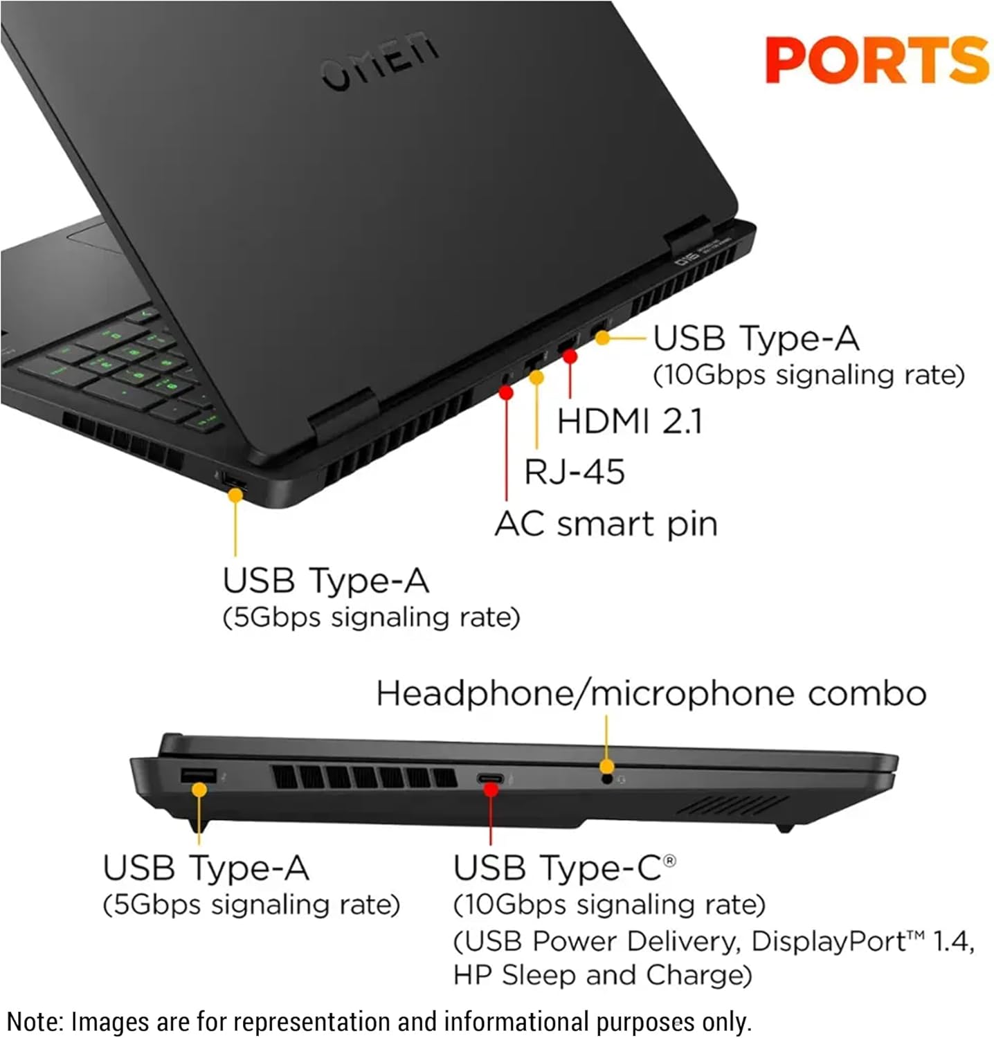 HP OMEN 16 GAMING- U9-285H- 1TB SSD- 16 GB- 16''WQX 240HZ- WIN11 - 8G RTX5070- SHADOW BLACK