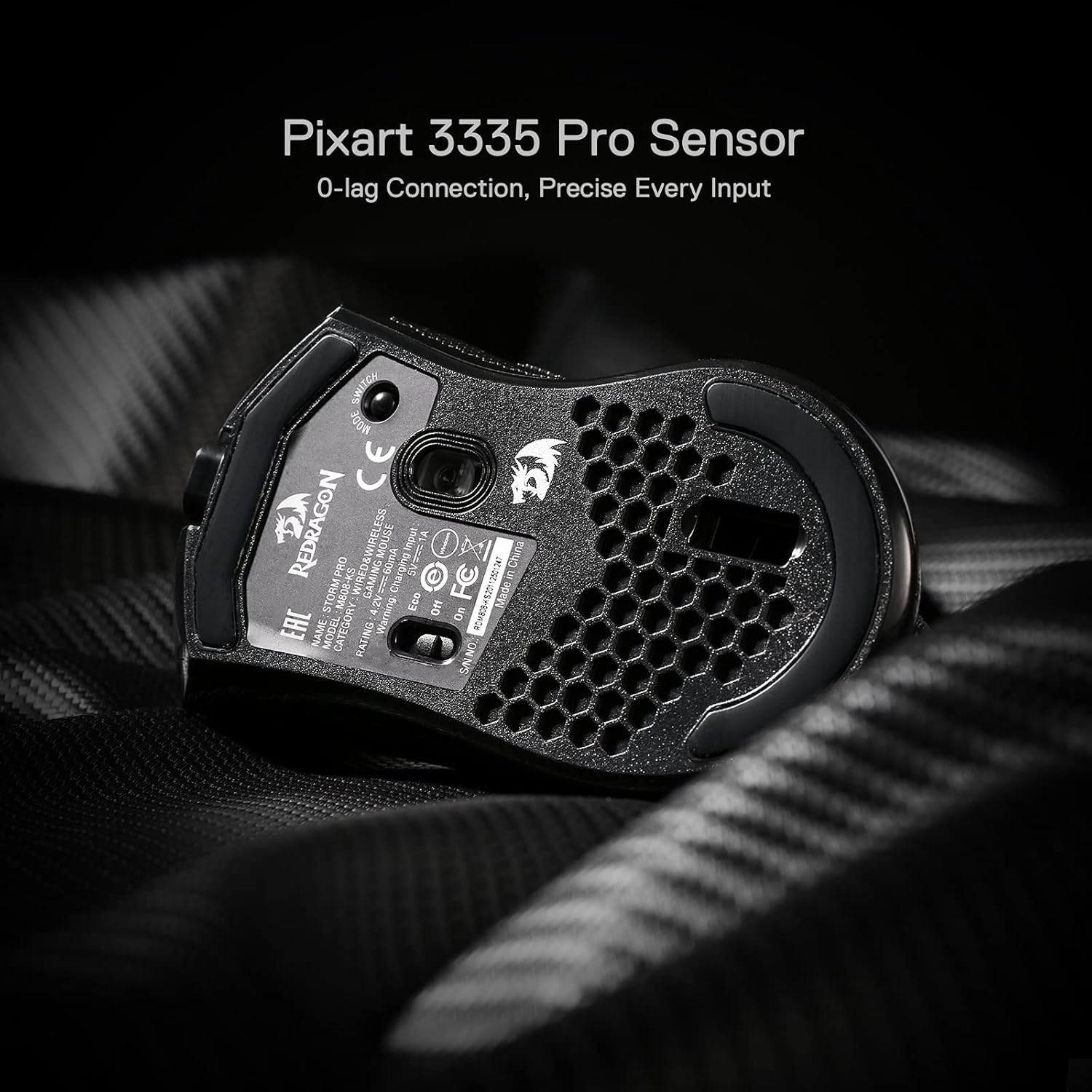 ReDragon M808-KS GAMING MOUSE DUAL MODE WIRE+WIRELESS