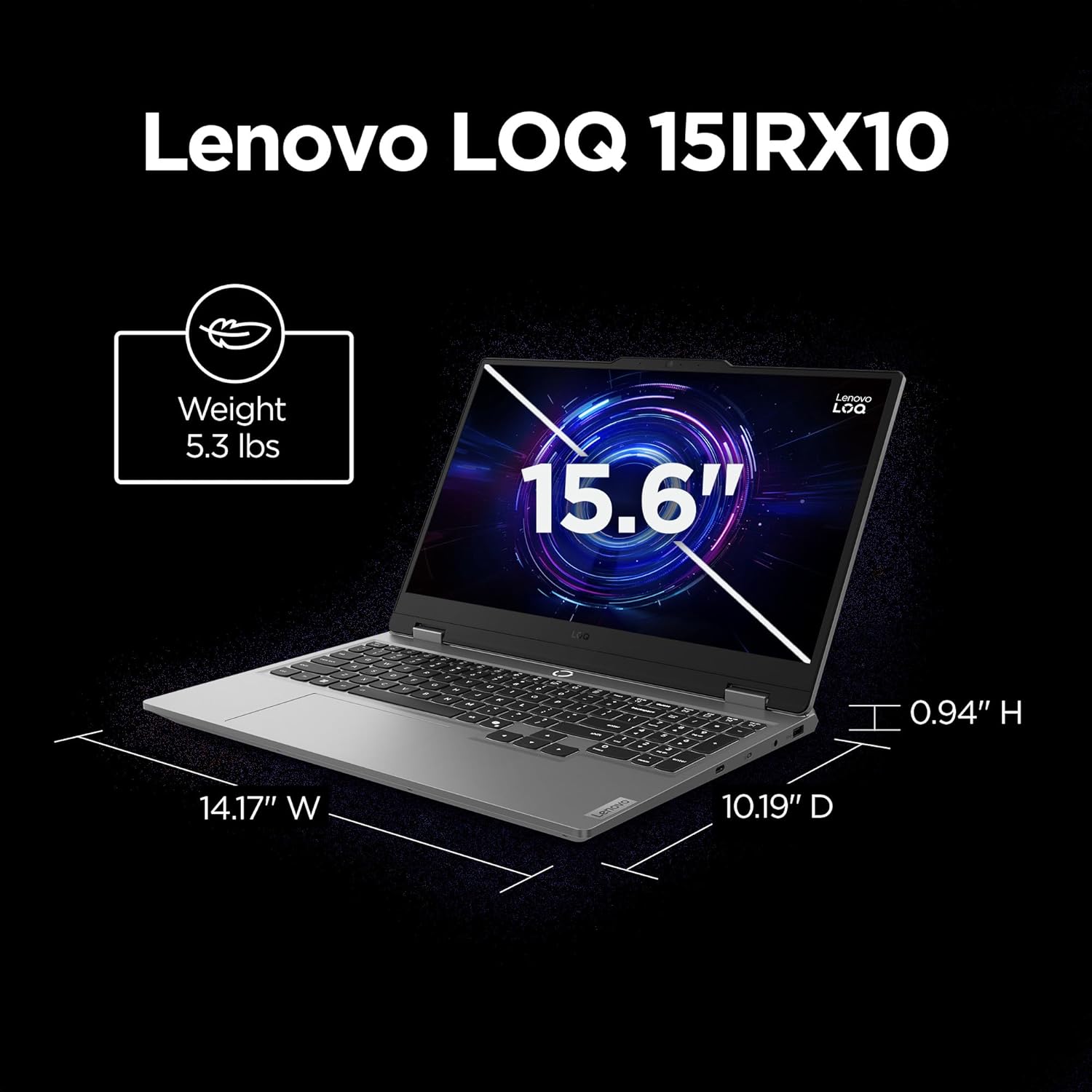 Lenovo LOQ, CI7-13650HX, 1TB SSD, 24 GB, 15.6" FHD, W11	, 8G RTX5050