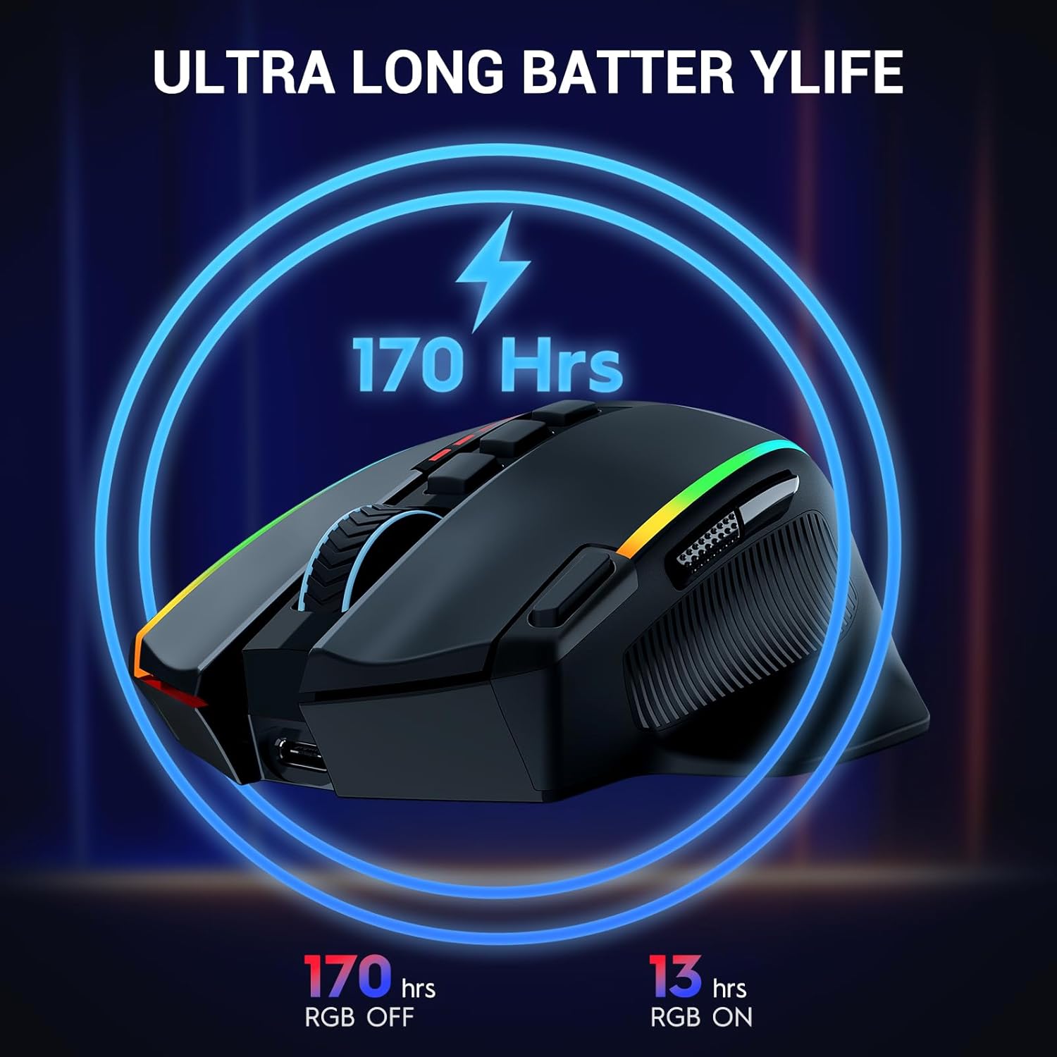 ReDragon M915 RGB WL gaming mouse