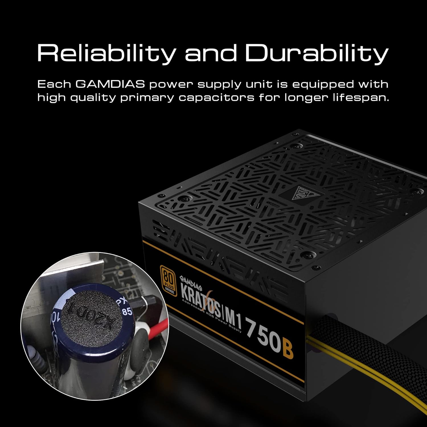 GAMDIAS HELIOS M1-750B Power Supply