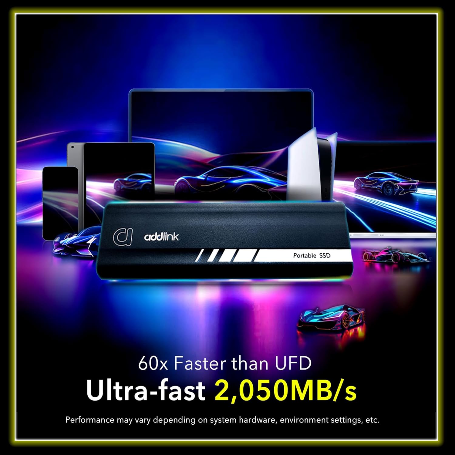 Addlink P21 1TB Portable SSD (Whith TC to TC cable) Up to R:2000 W:1950