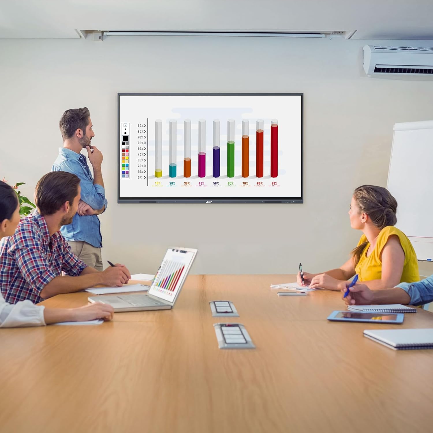 JAV Smart Board 75" Smartboard Interactive Whiteboard