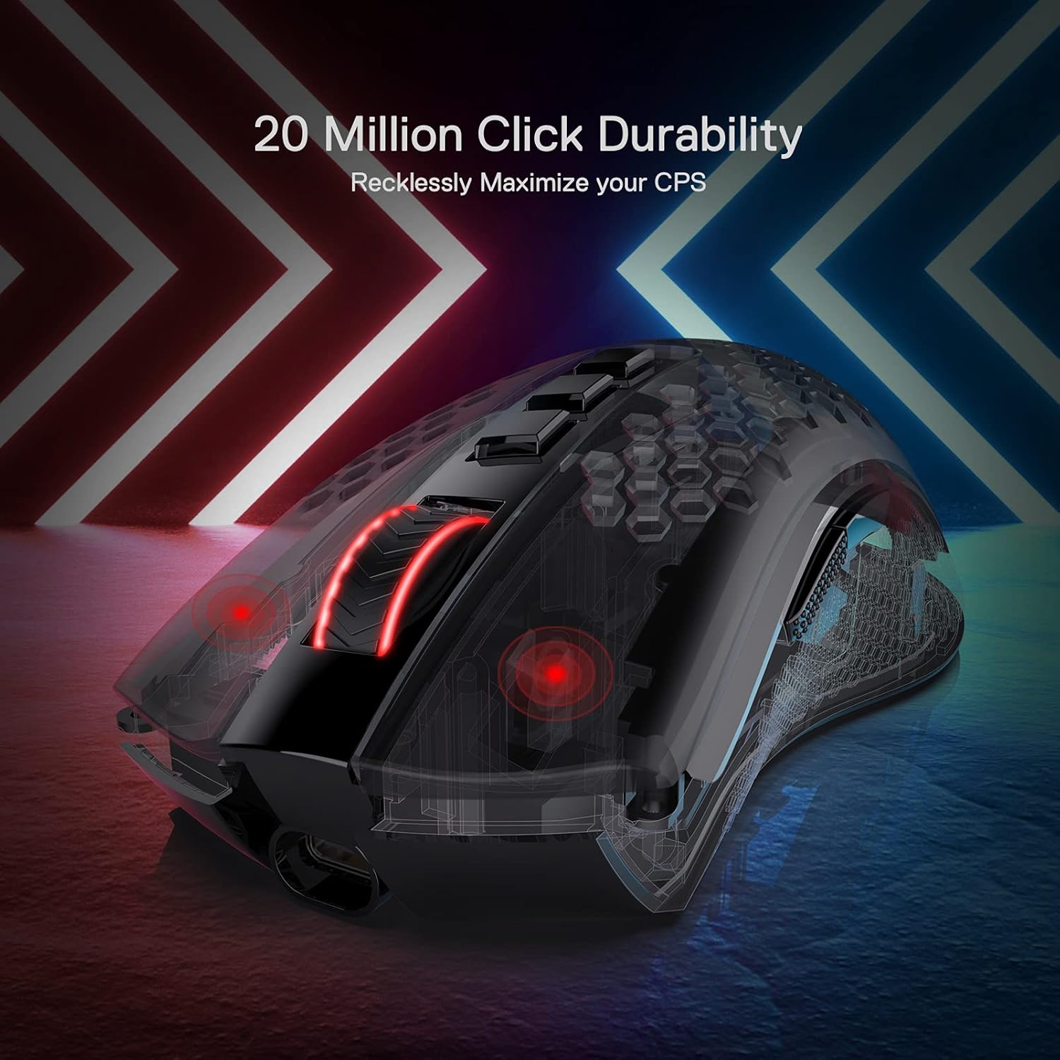 ReDragon M808-KS GAMING MOUSE DUAL MODE WIRE+WIRELESS