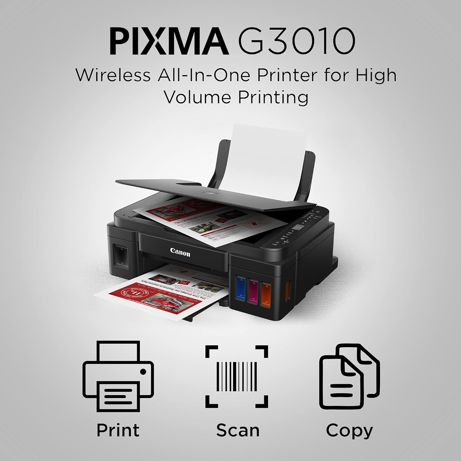 PRINTER CANON 3010 BLACK LASER