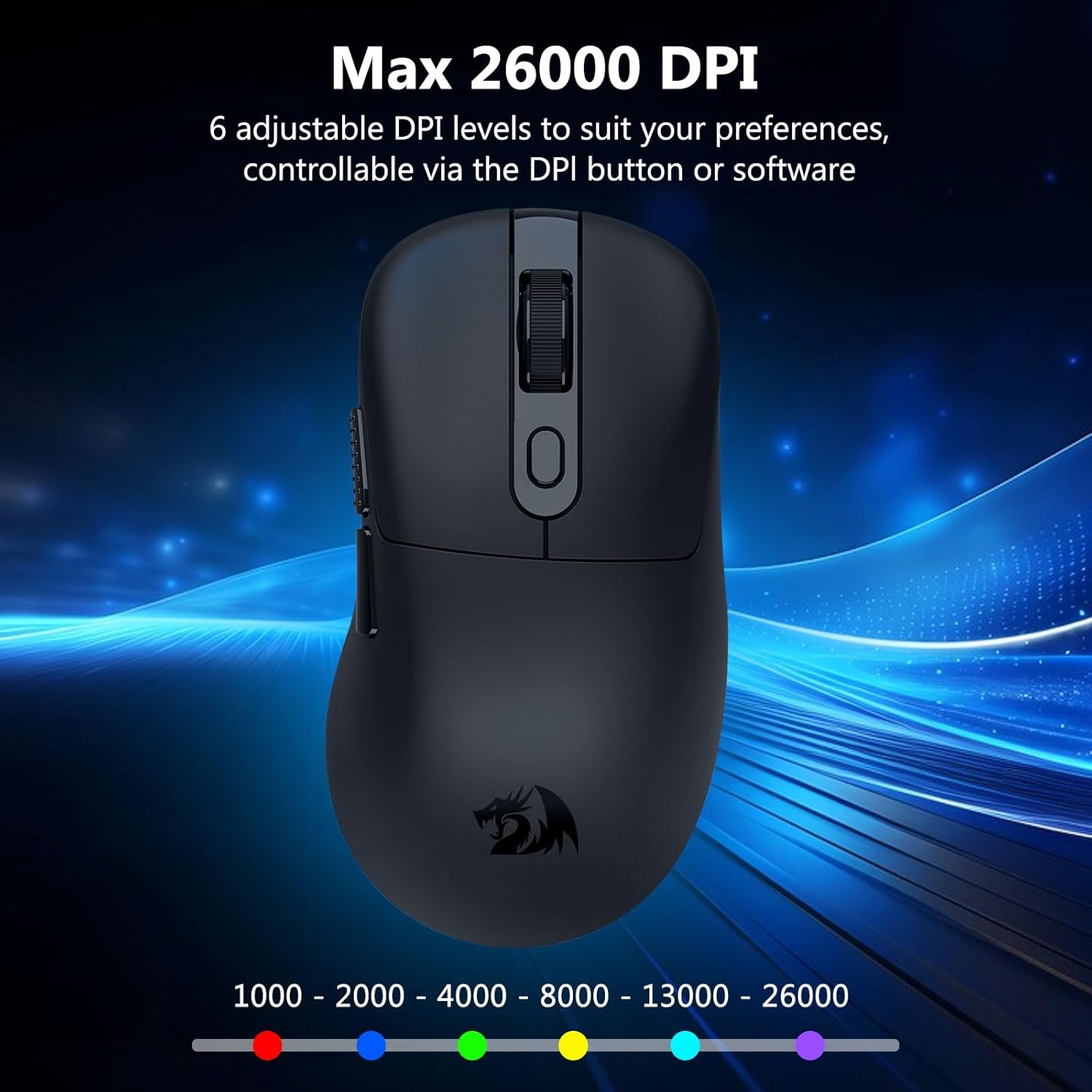 Redragon M818 Gaming Mouse 8 Programmable Buttons