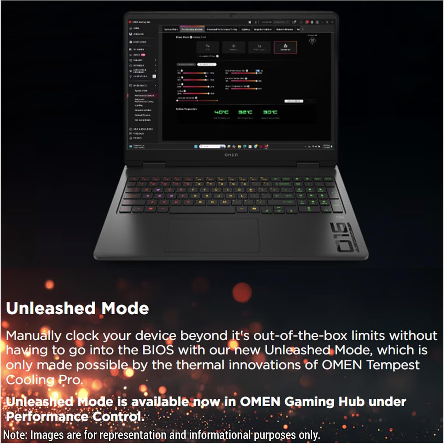 HP OMEN 16 GAMING- U9-285H- 1TB SSD- 16 GB- 16''WQX 240HZ- WIN11 - 8G RTX5070- SHADOW BLACK