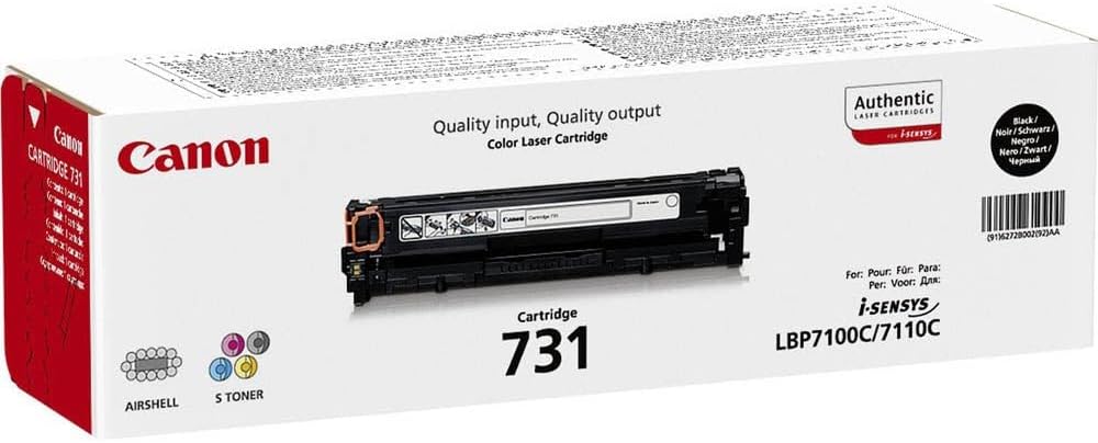 TONER CANON 731 Black Cartridge