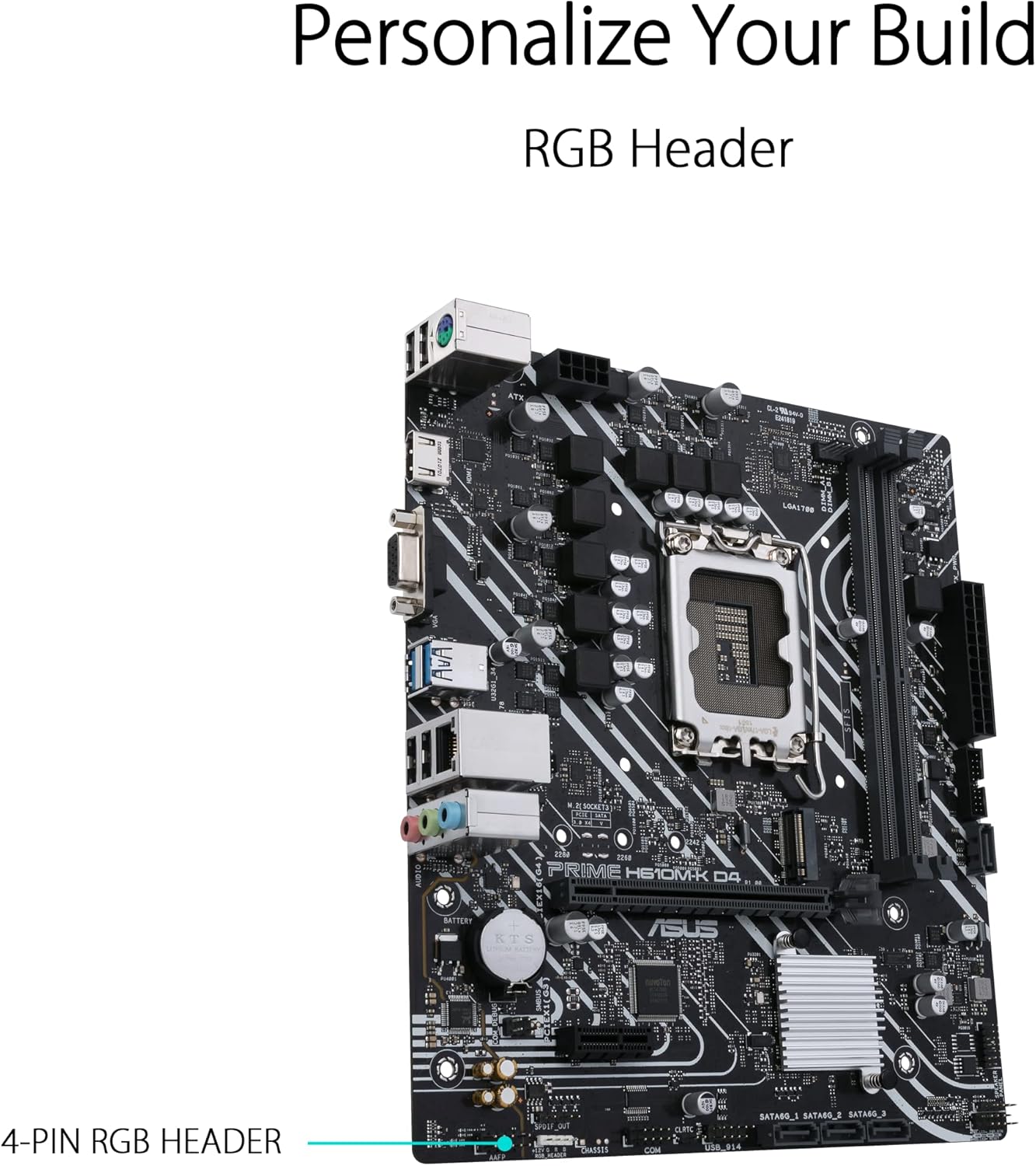M.B ASUS PRIME H610M-K D4