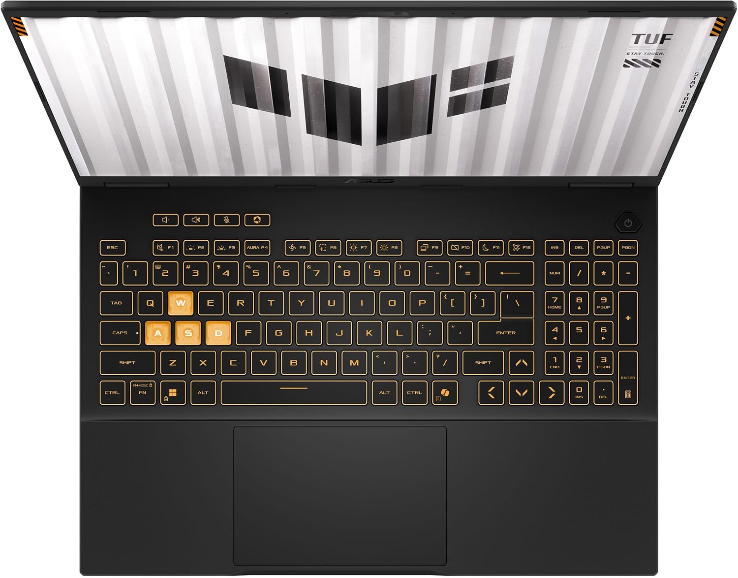 ASUS TUF FX608, CI7-14650HX, 512 SSD, 16 GB, 16''WXGA, W 11, 8G RTX5060, JAEGER GREY