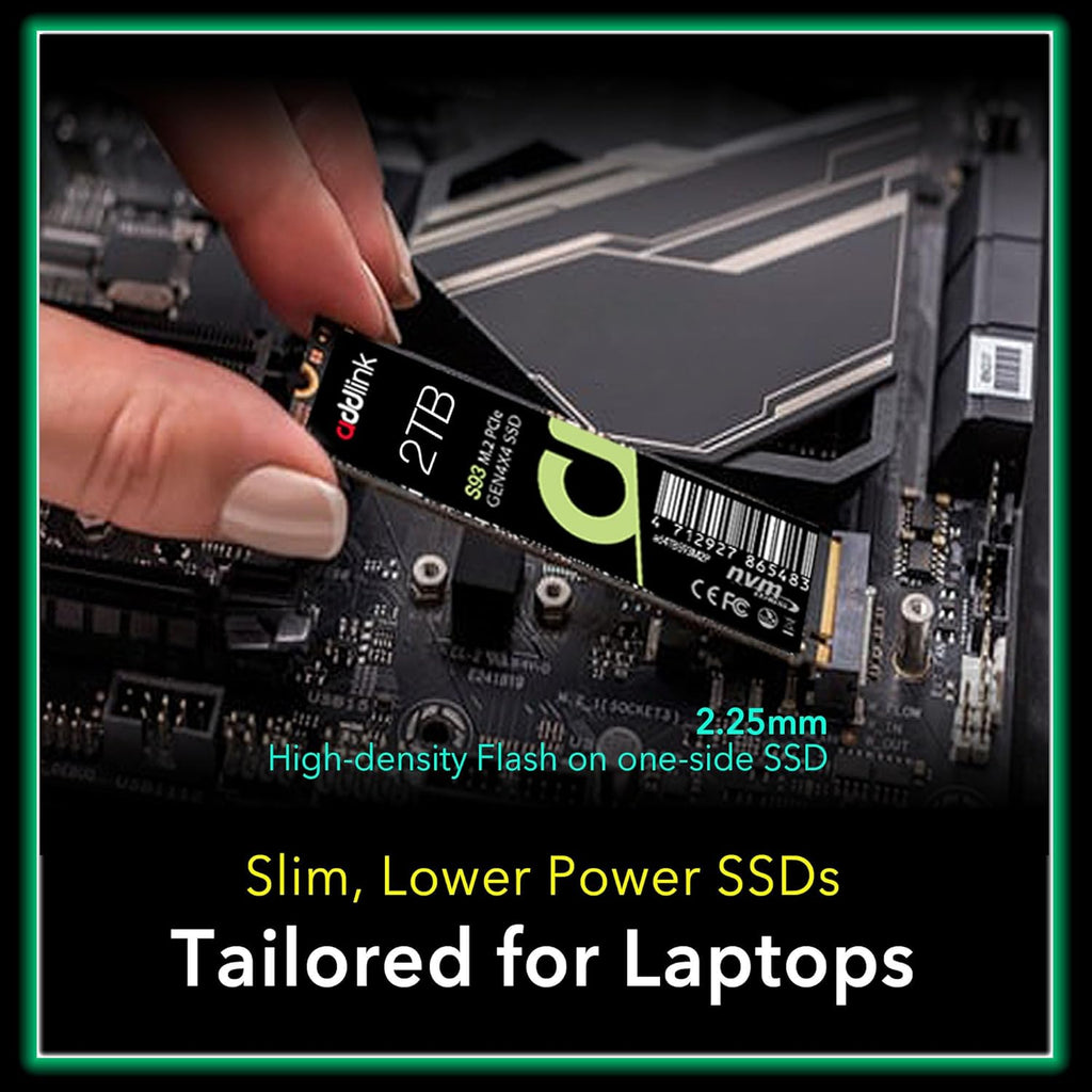 Add Link S93 ADDLINK S93 2TB M.2 2280 PCIe GEN4X4 NVMe1.4 ( Up to R:7400 ,W:6500)