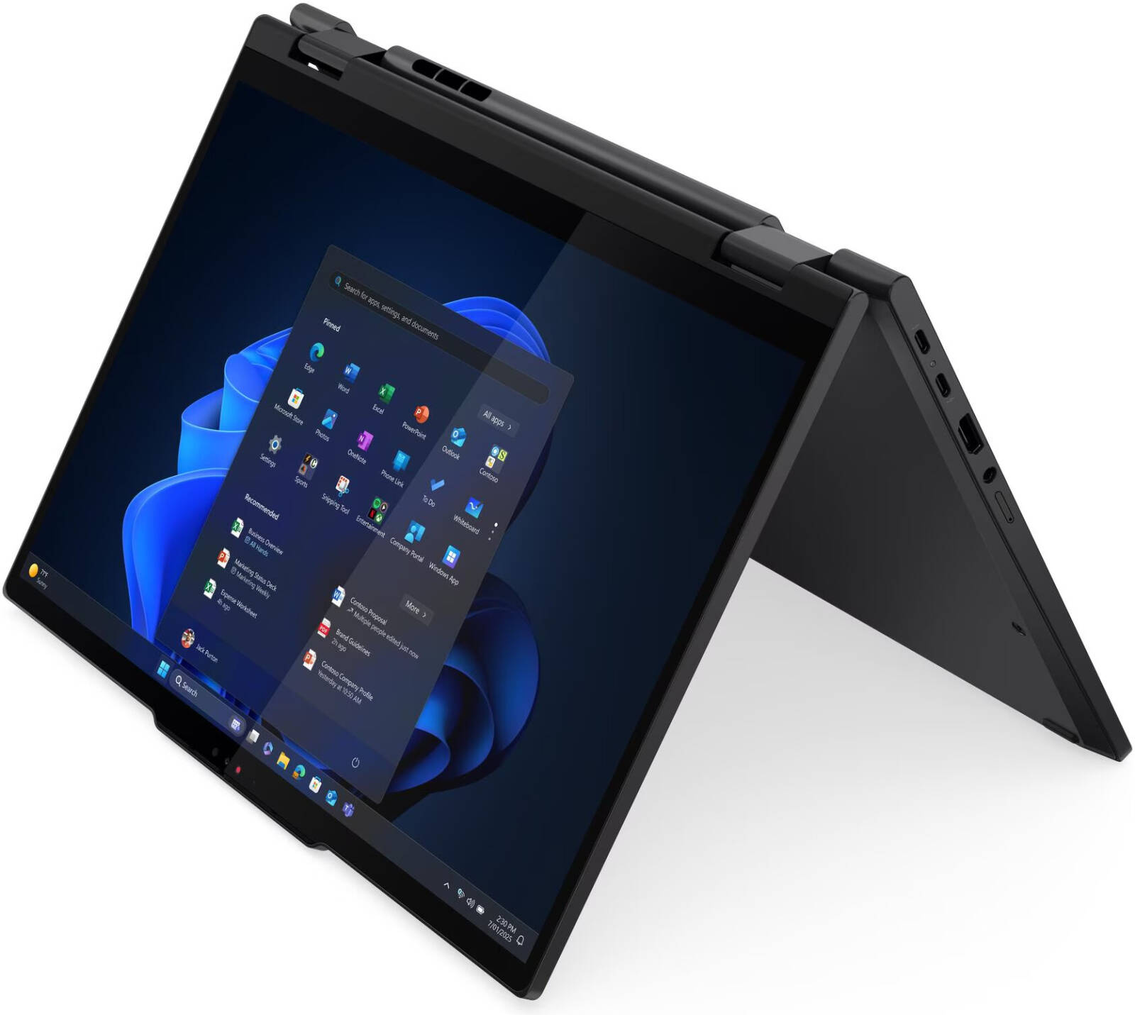 Lenovo Thinkpad  TP T14S 2IN1, U7-255U, 1TB SSD, 32 GB, 14'' TS, WIN 11, IRS