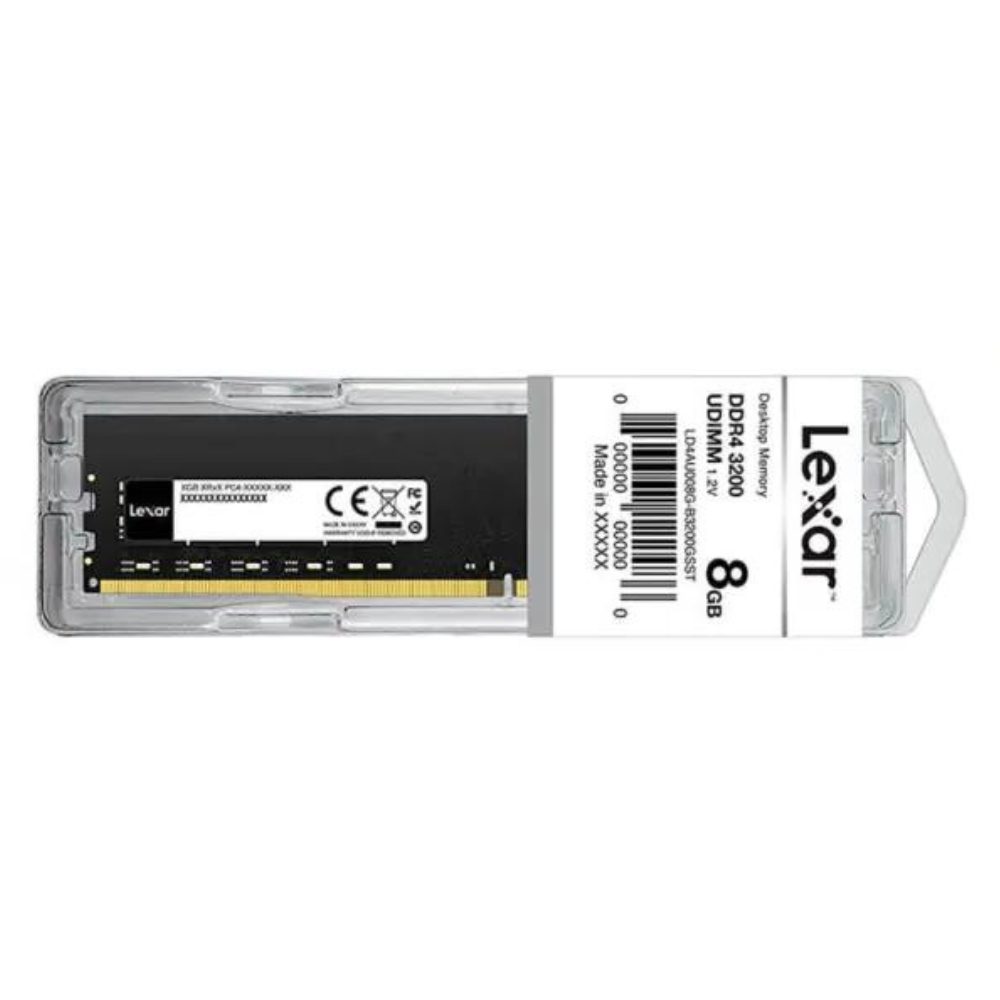 Lexar UDIMM DDR4 RAM 3200 MHz, 288-Pin U-DIMM Desktop Memory