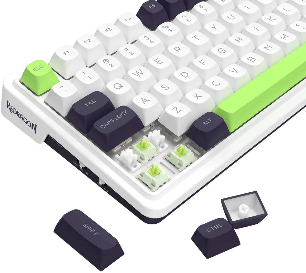 ReDragon K686WBG-RGB-MAX 98+1 Gasket wireless mechanical keyboard