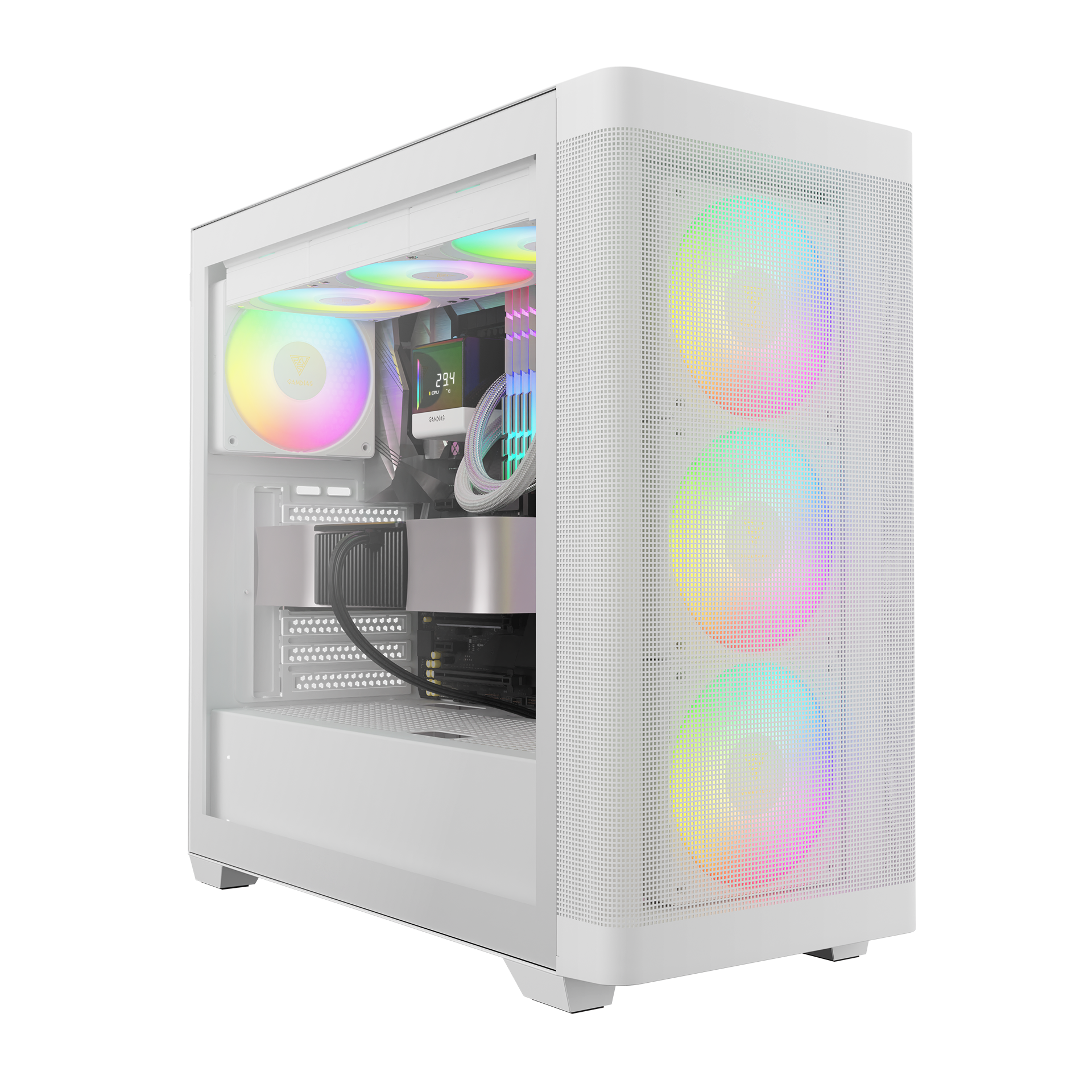 CASE GAMDIAS ATHENA M3 WH