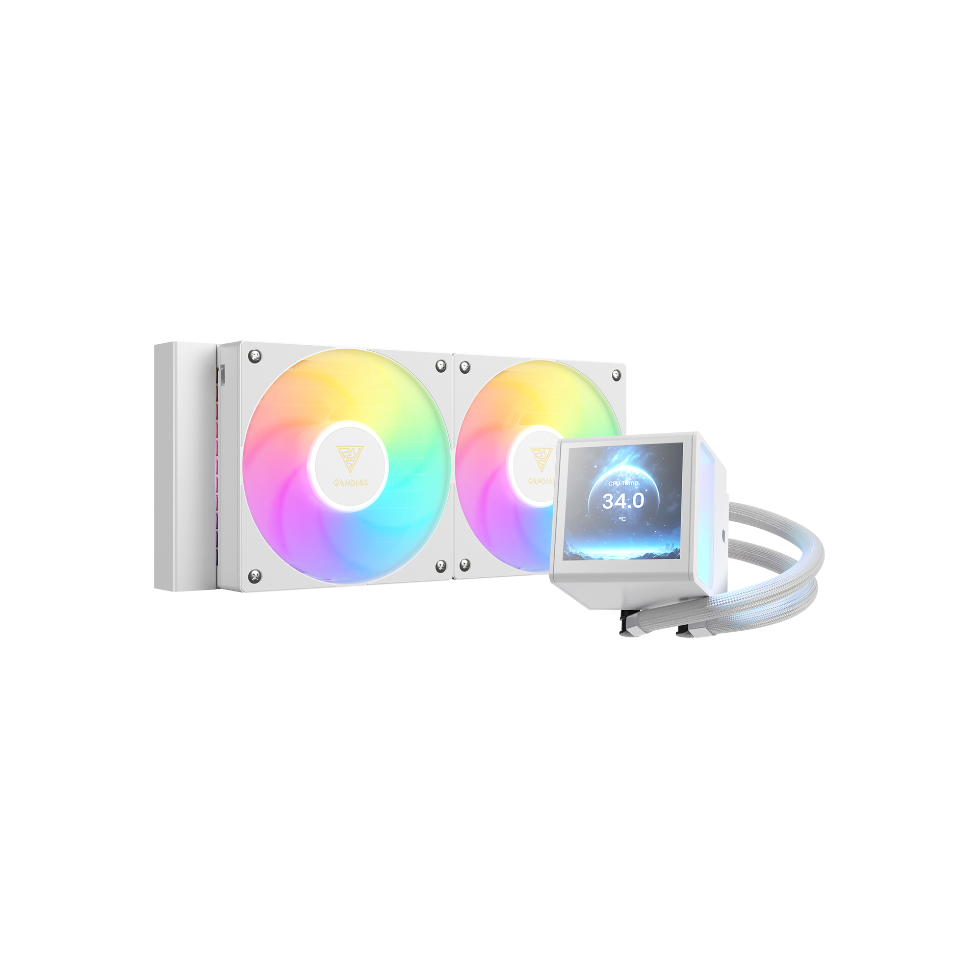 CPU COOLER GAMDIAS CHIONE P5-240 WH