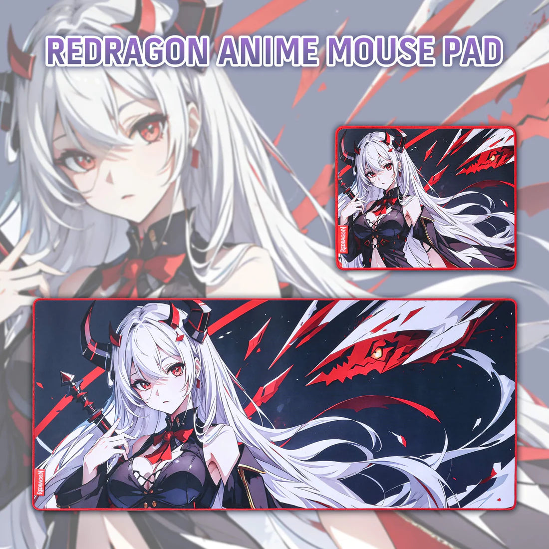 Redragon EISA P047 Anime Gaming Mouse Pad (Large)
