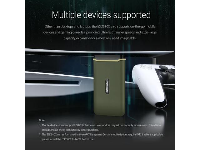 TRANSCEND EXTERNAL SSD ESD380C USB3.2
