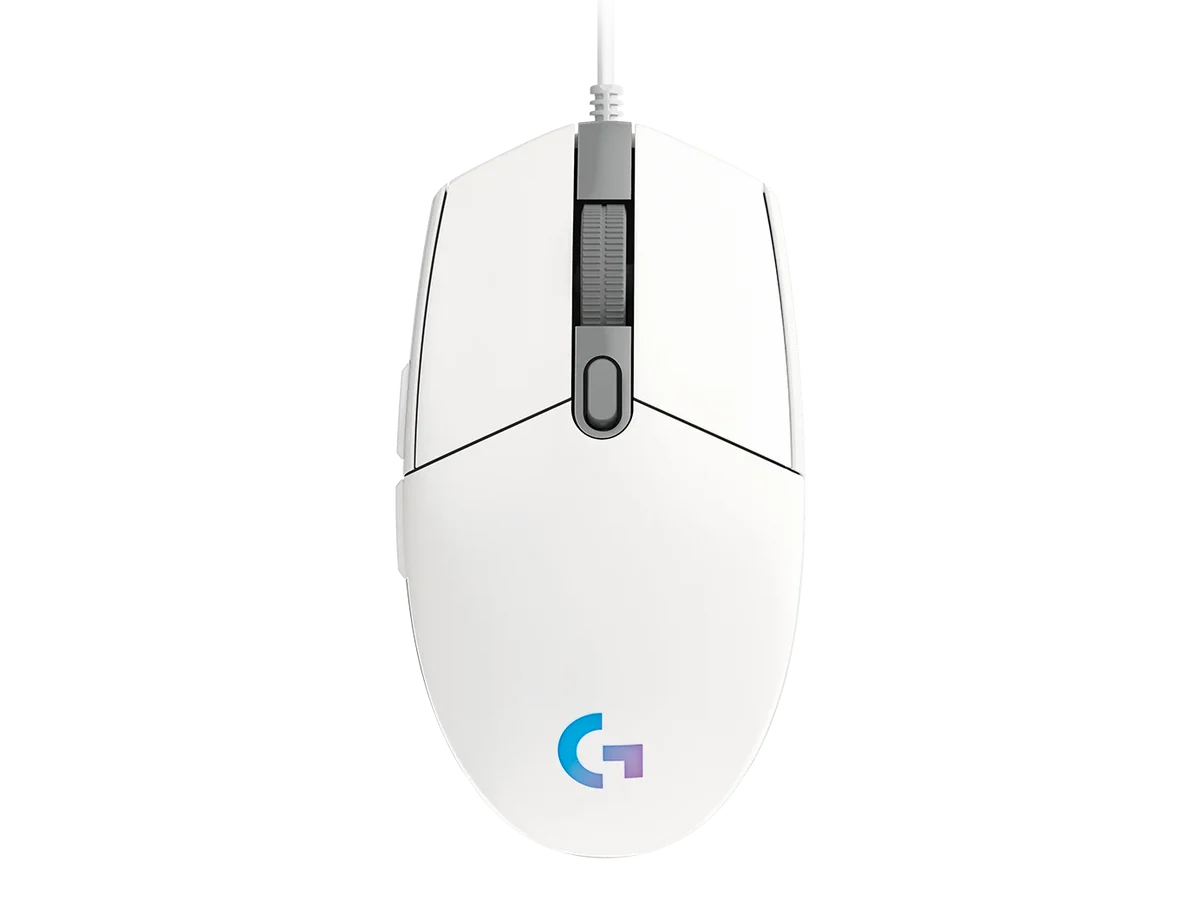 Logitech G102 LIGHTSYNC RGB Wired Gaming Mouse – 8,000 DPI Sensor, 6 Programmable Buttons, LIGHTSYNC RGB, 1 ms Polling Rate