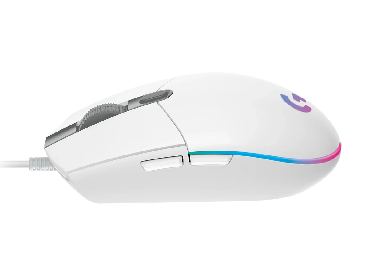 Logitech G102 LIGHTSYNC RGB Wired Gaming Mouse – 8,000 DPI Sensor, 6 Programmable Buttons, LIGHTSYNC RGB, 1 ms Polling Rate