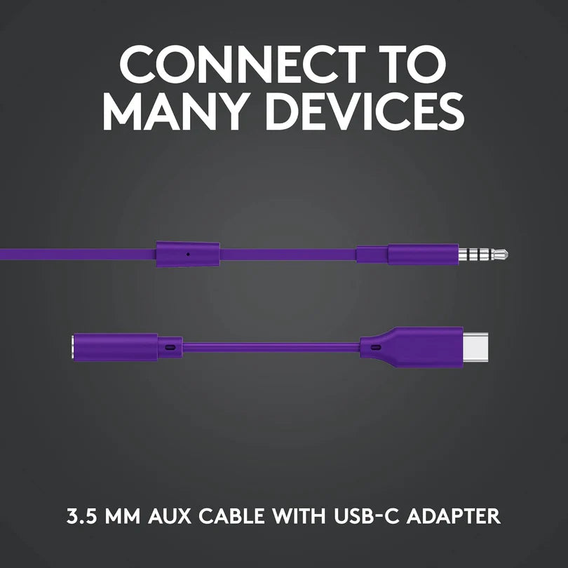 Logitech G333 Gaming Earphones With Mic And Dual Drivers